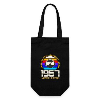 1967 - Gift Bag for Bottles - black - Front