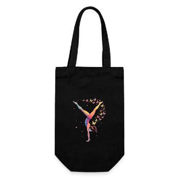 Gymnastique Cadeau Dames Filles - Sac à bouteille - noir - Devant
