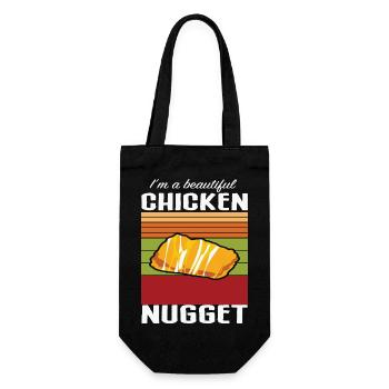 Beautiful Chicken Nugget - Sac à bouteille - noir - Devant
