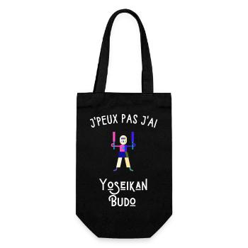 je peux pas j'ai yoseikan budo - Sac à bouteille - noir - Devant