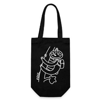 Anti-Zoo Foul - Gift Bag for Bottles - black - Front