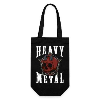 Heavy Metal Rockabilly Rock and Roll - Sac à bouteille - noir - Devant