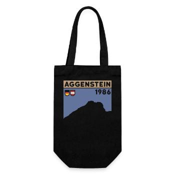 Aggenstein Summit Tour Grän Hiking with children - Gift Bag for Bottles - black - Front