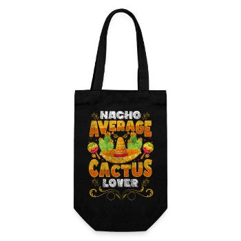 Jardin du désert de cactus - Sac à bouteille - noir - Devant