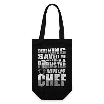 Cuisine Chef Restaurant Taste - Gift Bag for Bottles - black - Front