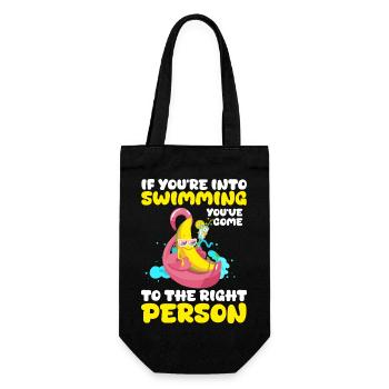 Pool Vacation Cooling Out Friends - Gift Bag for Bottles - black - Front