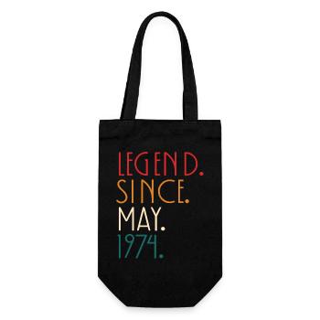 Légende depuis Mai 1974 - Minimalist - Sac à bouteille - noir - Devant