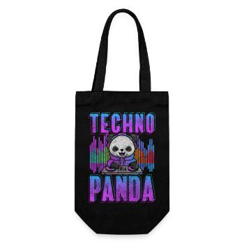 Rave Minimal Jumpstyle - Sac à bouteille - noir - Devant