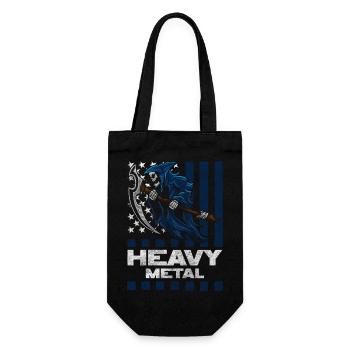 Rock and Roll Band Guitare Heavy - Sac à bouteille - noir - Devant