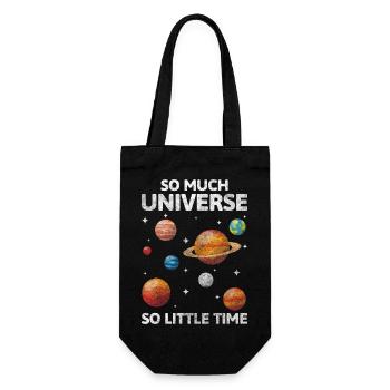 Astronomy Research Discover Astronomer - Gift Bag for Bottles - black - Front