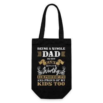 Parents Solo Sarcasm - Gift Bag for Bottles - black - Front