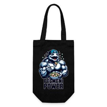 Cadeau Pelmeni Power Turtle - Sac à bouteille - noir - Devant