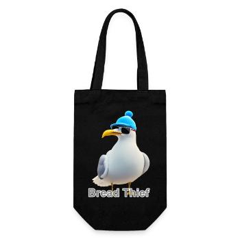 Gull - Gift Bag for Bottles - black - Front