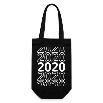 2020 2020 2020 - Gift Bag for Bottles - black - Front
