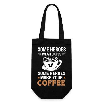 Espresso Coffee Caffeine Barista - Gift Bag for Bottles - black - Front