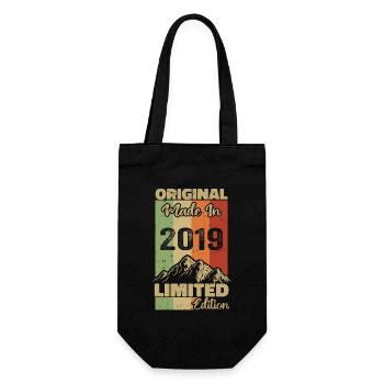 2019 Original limitierte Auflage von 2019 - Geschenkbeutel für Flaschen - Schwarz - Vorne