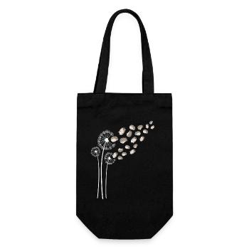 Roborovski Hamster nain Fleur de pissenlit - Sac à bouteille - noir - Devant