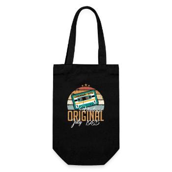 July 1985 Vintage Vintage Birthday July 1985 - Gift Bag for Bottles - black - Front