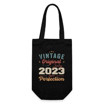 Juillet 2023 Anniversaire Juillet 2023 Original 2023 Juillet - Sac à bouteille - noir - Devant