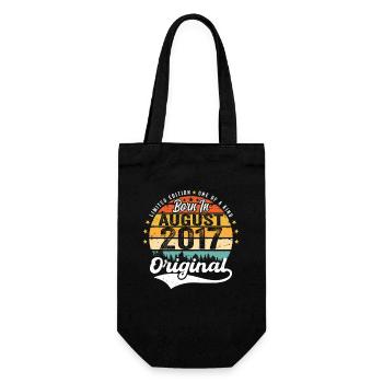 August 2017 Birthday Gift Ideas 2017 August - Gift Bag for Bottles - black - Front