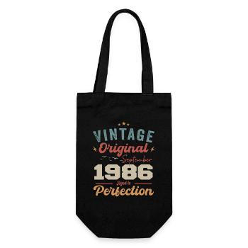 Septembre 1986 Jubilé 1986 Septembre Don - Sac à bouteille - noir - Devant