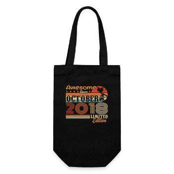 Millésime d’octobre 2018 - Octobre 2018 - Sac à bouteille - noir - Devant