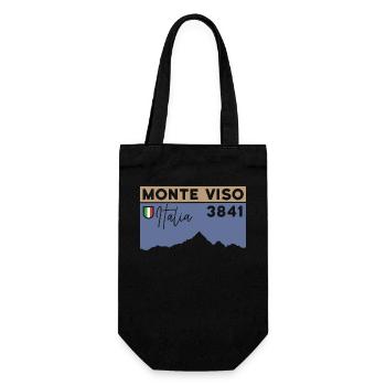 Monte Viso Monviso Hike Ascent East Ridge - Gift Bag for Bottles - black - Front