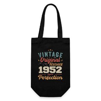 Legendary since November 1952 - 1952 - Gift Bag for Bottles - black - Front