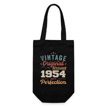 Legendary since November 1954 - 1954 - Gift Bag for Bottles - black - Front