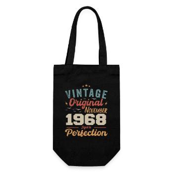 Legendär Seit November 1968 - 1968 - Geschenkbeutel für Flaschen - Schwarz - Vorne