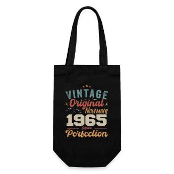 Legendary since November 1965 - 1965 - Gift Bag for Bottles - black - Front