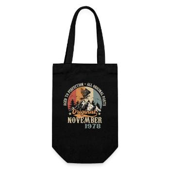 Anniversaire en Novembre 1978 - Novembre 1978 - Sac à bouteille - noir - Devant
