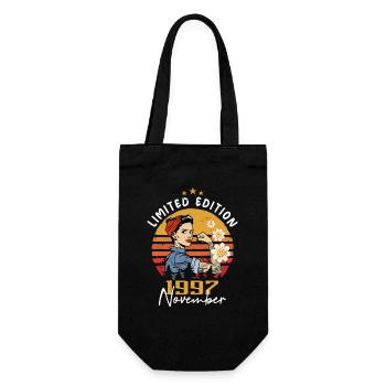 Novembre Millésime 1997 Né Anniversaire Femmes - Sac à bouteille - noir - Devant