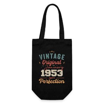 Janvier 1953 Légende depuis 71 ans - Sac à bouteille - noir - Devant