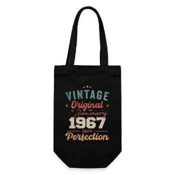 Janvier 1967 Légende depuis 57 ans - Sac à bouteille - noir - Devant