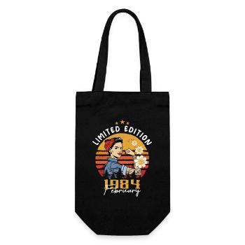 40 ans - Né en février 1984 - Sac à bouteille - noir - Devant