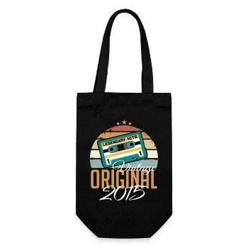 Millésime 2015 Born Original 2015 Anniversaire - Sac à bouteille - noir - Devant