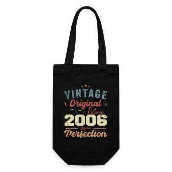 May 2006 Birthday May 2006 Gift May 2006 - Gift Bag for Bottles - black - Front
