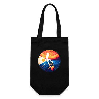Sunset over the Philippines - Gift Bag for Bottles - black - Front