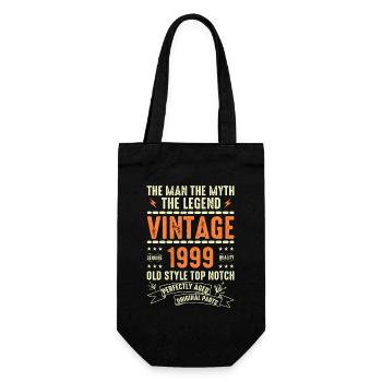 Cadeau d’anniversaire 1999 Millésime 1999 Millésime 1999 - Sac à bouteille - noir - Devant