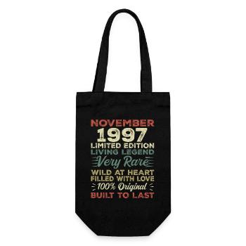Légende Depuis Novembre 1997 Millésime Novembre 1997 - Sac à bouteille - noir - Devant