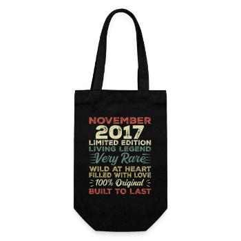 Légende Depuis Novembre 2017 Millésime Novembre 2017 - Sac à bouteille - noir - Devant