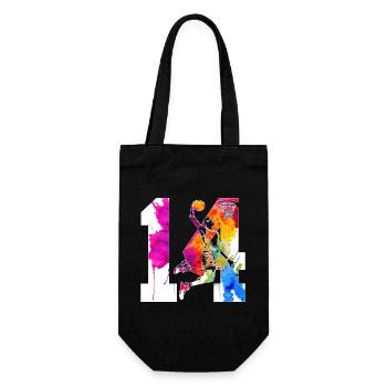 14E ANNIVERSAIRE BASKET-BALL NUMÉRO 14 - Sac à bouteille - noir - Devant