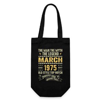 Mars 1975 Jubilé 1975 - Légendes Mars 1975 - Sac à bouteille - noir - Devant