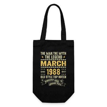 Mars 1988 Jubilé 1988 - Légendes Mars 1988 - Sac à bouteille - noir - Devant