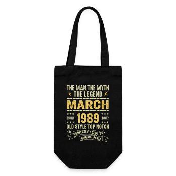March 1989 Jubilee 1989 - Legends March 1989 - Gift Bag for Bottles - black - Front