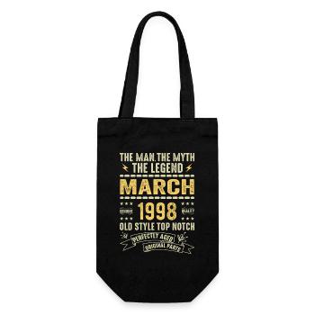Mars 1998 Jubilé 1998 - Légendes Mars 1998 - Sac à bouteille - noir - Devant