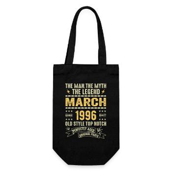 Mars 1996 Jubilé 1996 - Légendes Mars 1996 - Sac à bouteille - noir - Devant