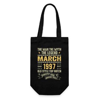 March 1997 Jubilee 1997 - Legends March 1997 - Gift Bag for Bottles - black - Front