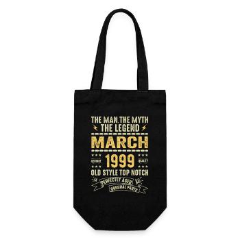 March 1999 Jubilee 1999 - Legends March 1999 - Gift Bag for Bottles - black - Front